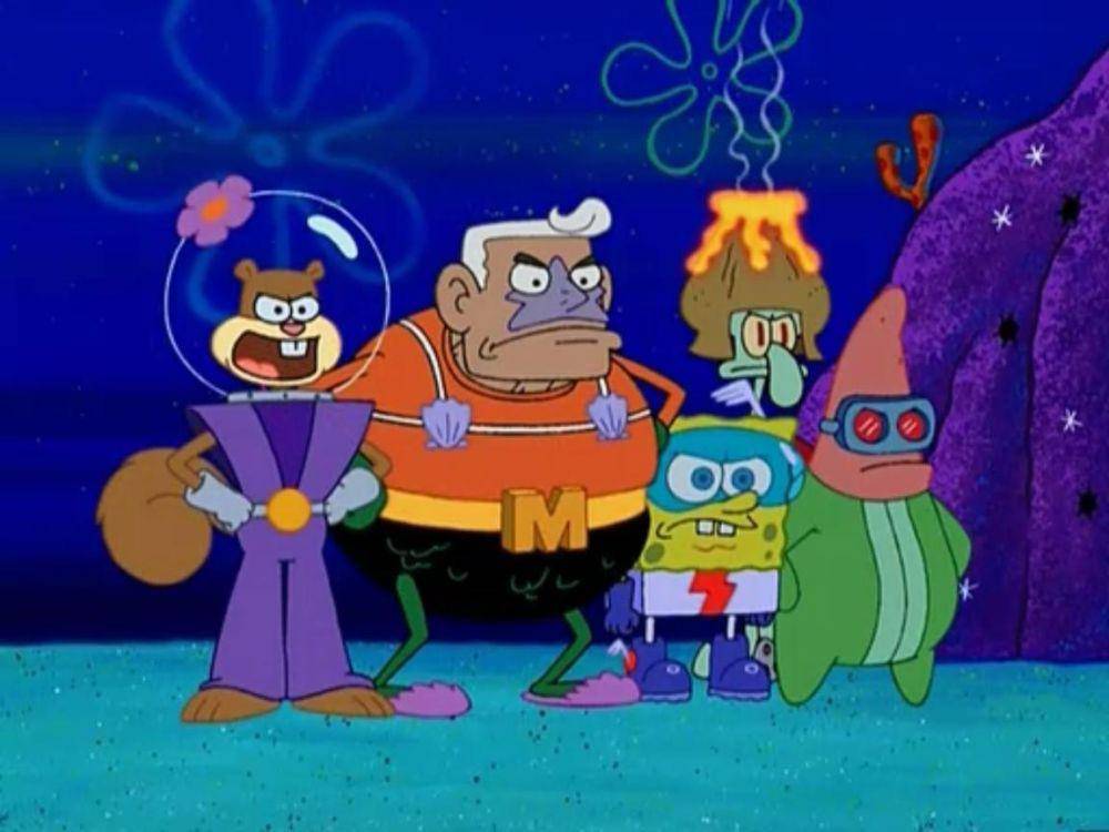 5 Anggota IJLSA, Grup Pahlawan Super di SpongeBob SquarePants!