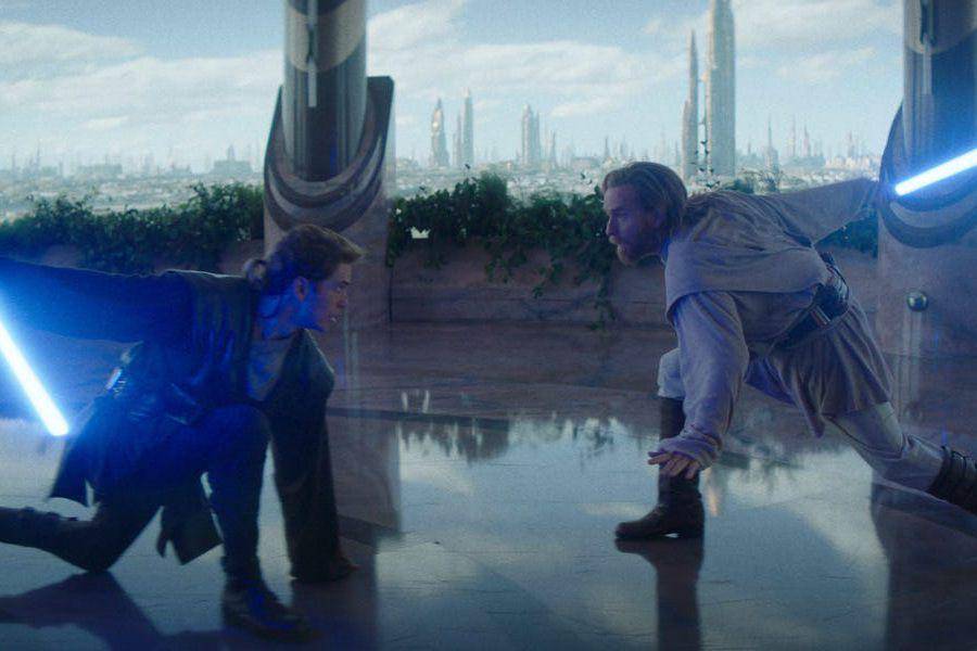 Hayden Christensen dan Ewan McGregor dalam serial Obi-Wan Kenobi (dok. Disney+/Obi-Wan Kenobi)