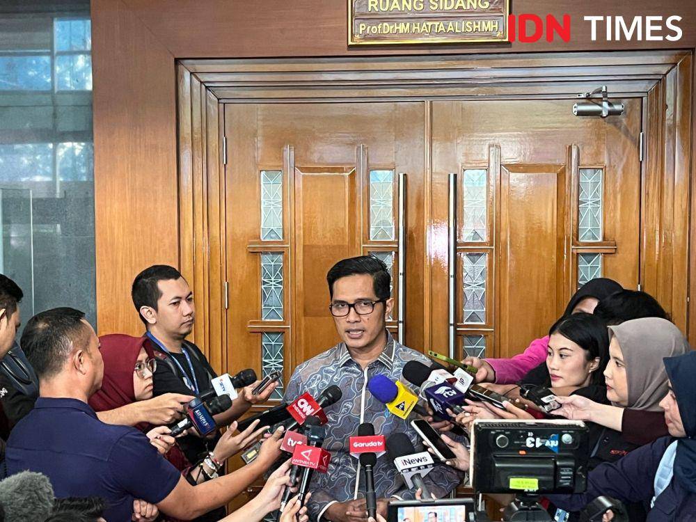 Eks Juru Bicara KPK Febri Diansyah (IDN Times/Aryodamar)