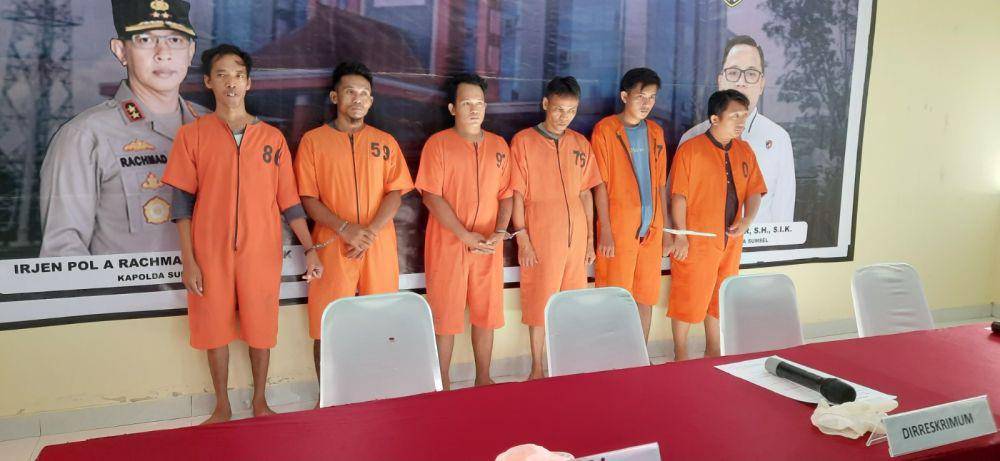 Pelaku perampokan di kawasan Talang Kelapa Banyuasin (Dok: istimewa)
