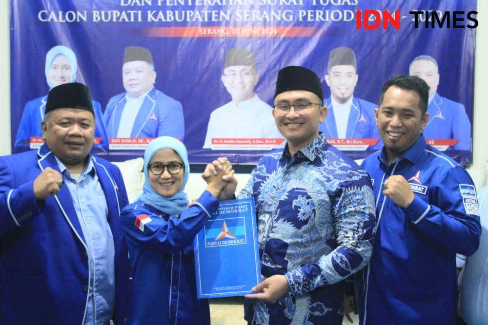 Partai Demokrat Resmi Mendukung Andika di Pilkada Serang