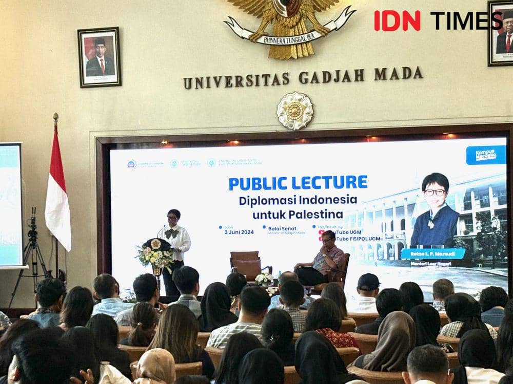Menteri Luar Negeri RI, Retno Marsudi. (IDN Times/Herlambang Jati Kusumo)