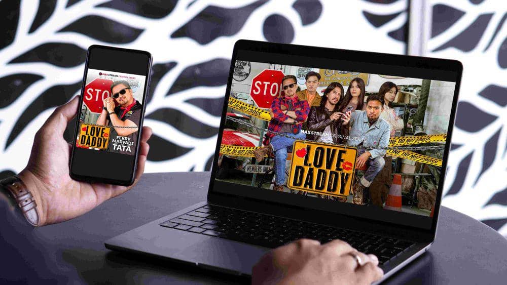 Serial orisinal "Love Daddy" yang tayang di MAXstream dan MyTelkomsel (dok. Telkomsel)