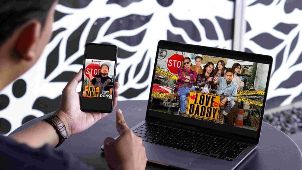 Serial orisinal "Love Daddy" yang tayang di MAXstream dan MyTelkomsel (dok. Telkomsel)