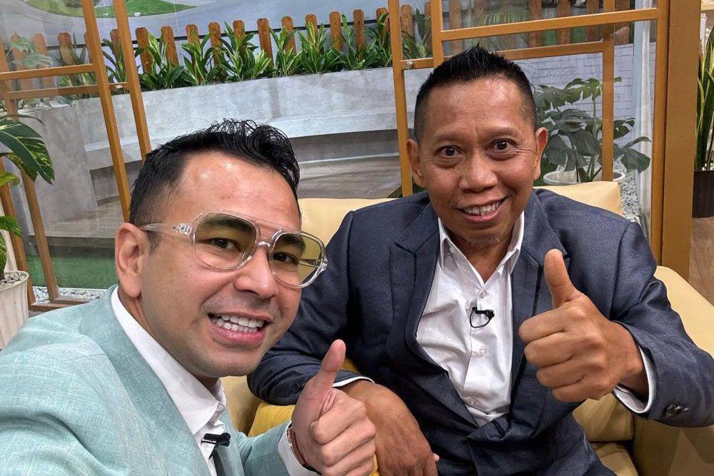 7 Potret Terbaru Tukul Arwana yang Makin Sehat, Dihibur Raffi Ahmad
