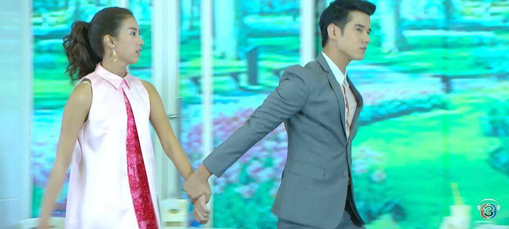 potret Mario Maurer dan Mint Chalida di drama Thailand Two Spirits Love (youtube.com/CH3ThailandMusic)
