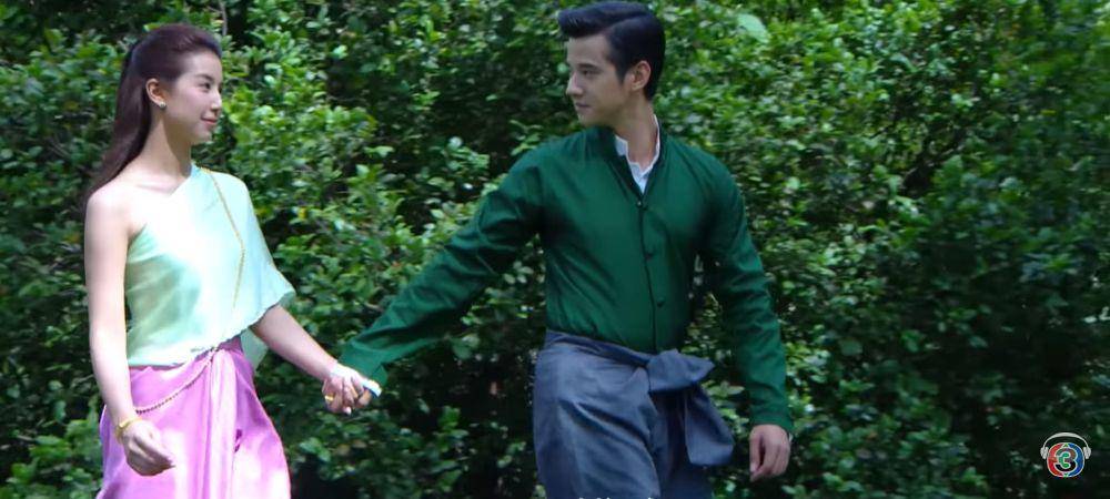 potret Mario Maurer dan Mint Chalida di drama Thailand Two Spirits Love (youtube.com/CH3ThailandMusic)