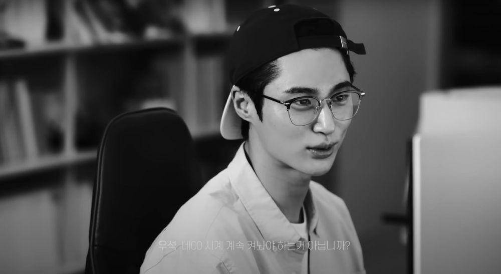 momen Byeon Woo Seok ikut war tiket fan meeting miliknya (youtube.com/varoplaylist)