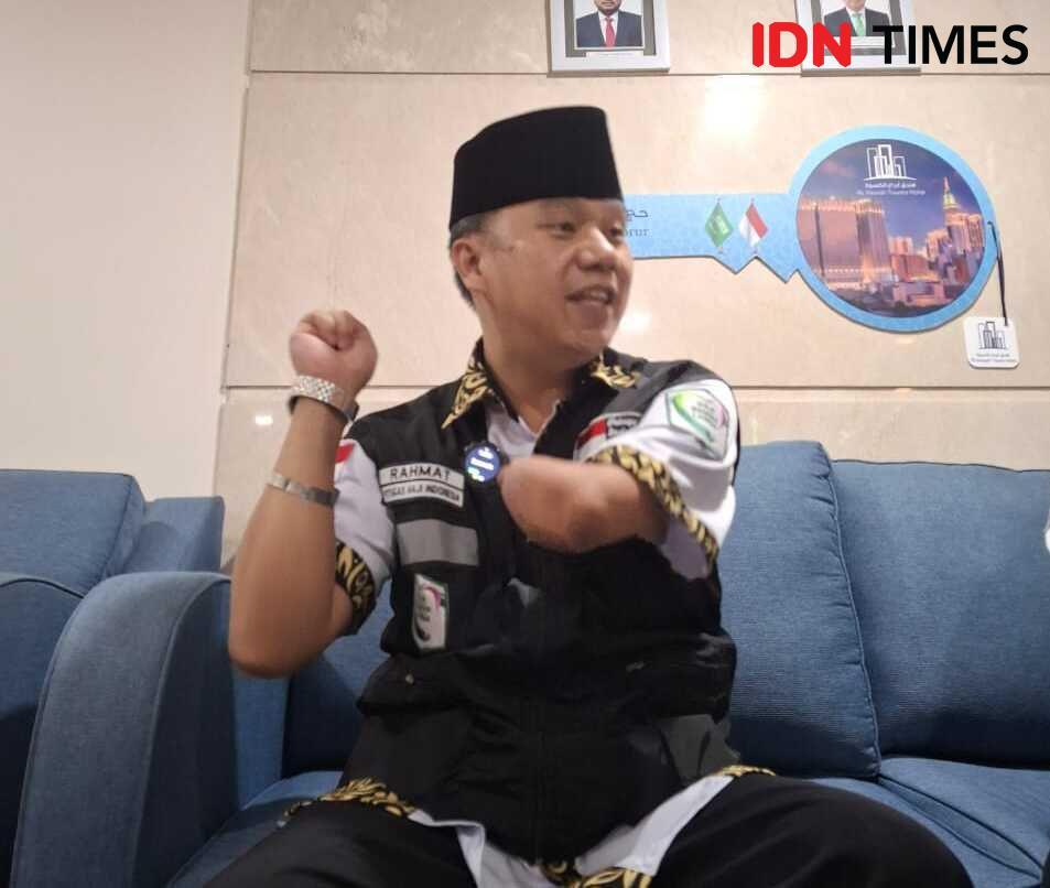 Belajar dari Rahmat, Petugas Haji Disabilitas yang Tak Merasa Cacat