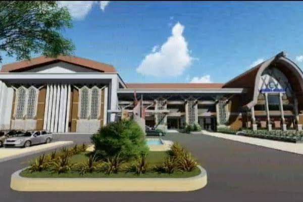 Desain renovasi Kantor Gubernur NTB. (dok. Istimewa)
