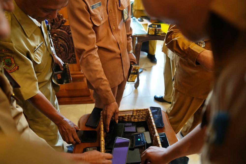 Nahkodai Kota Mojokerto, Penjabat Ini Kenalkan Pencegahan Phubbing