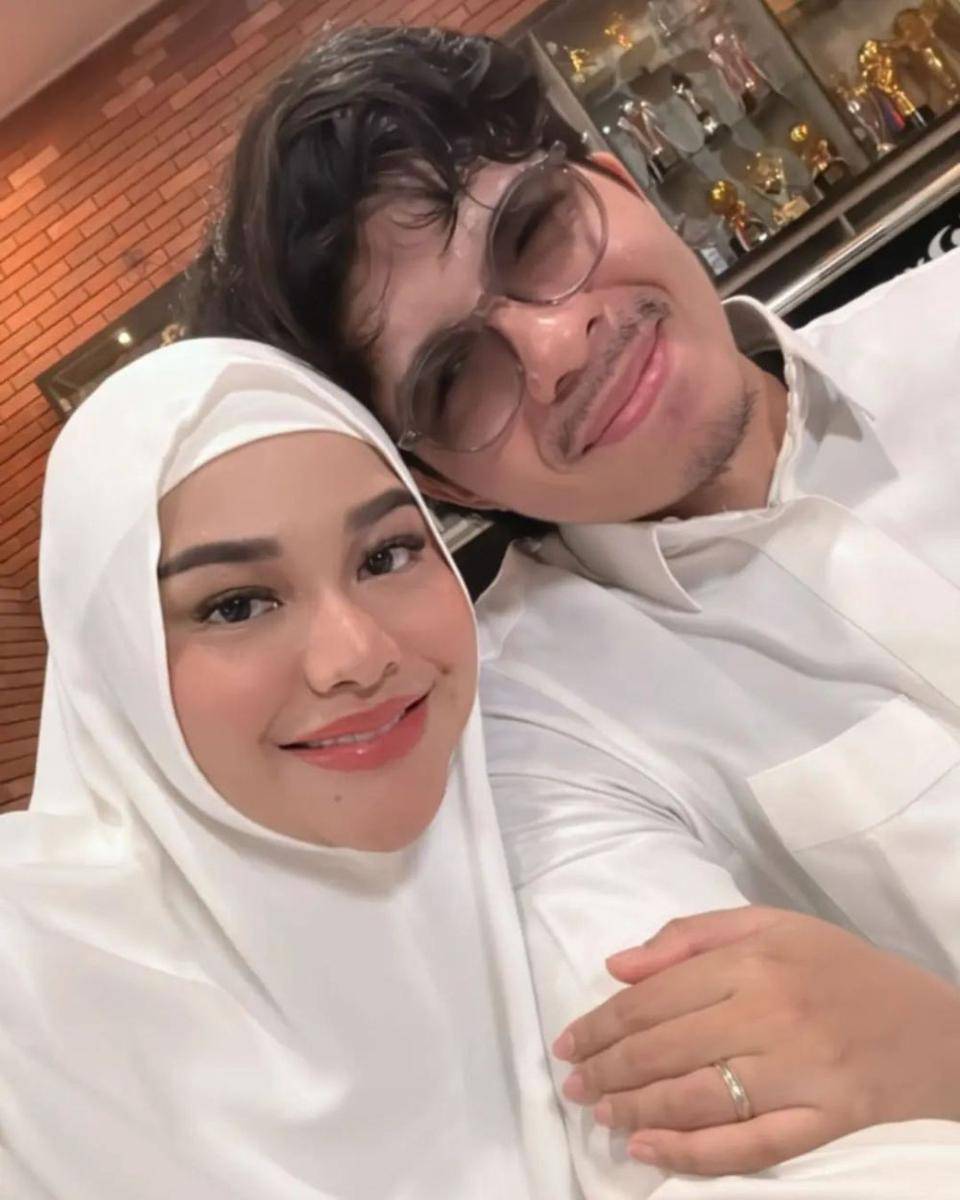 potret Atta Halilintar dan Aurel manasik haji (instagram.com/attahalilintar)