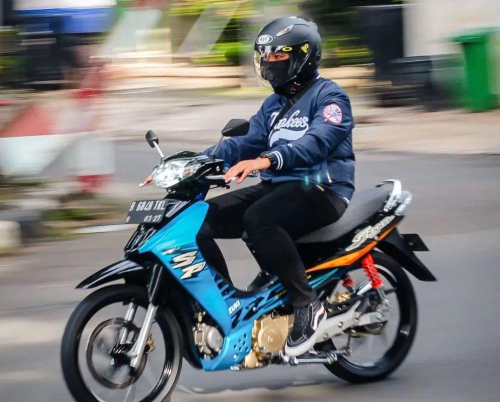 5 Modifikasi Shogun Kebo yang Keren dan Menarik Dicoba
