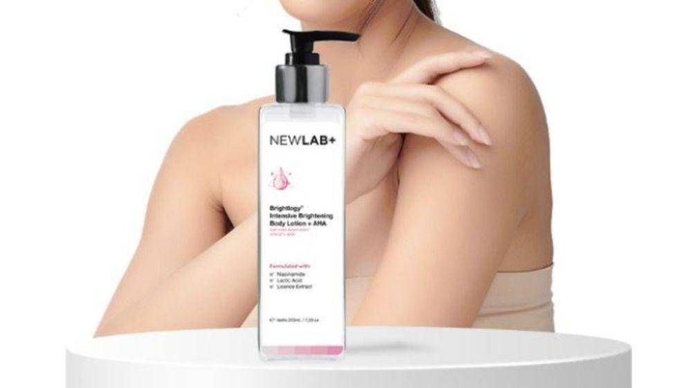 produk NEWLAB Brightening Body Lotion + AHA