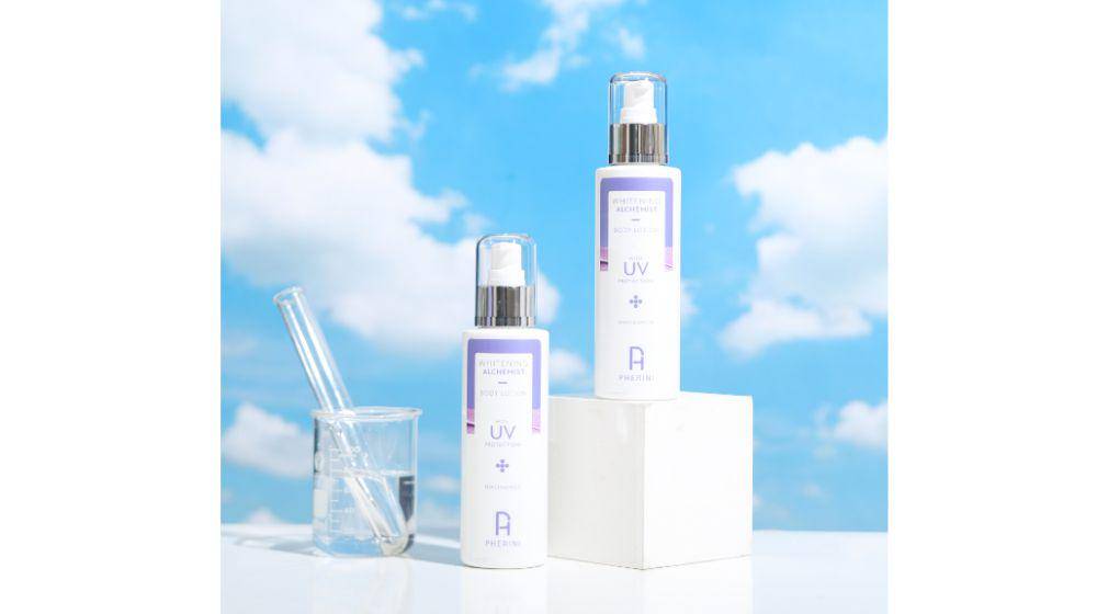 produk Pherini Whitening Alchemist Body Lotion With UV Protection Niacinamide