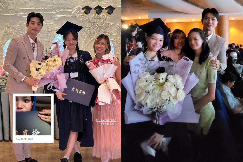 7 Potret Kelulusan SMA Chloe, Anak Moa Aeim dan Lee Jeong Hoon