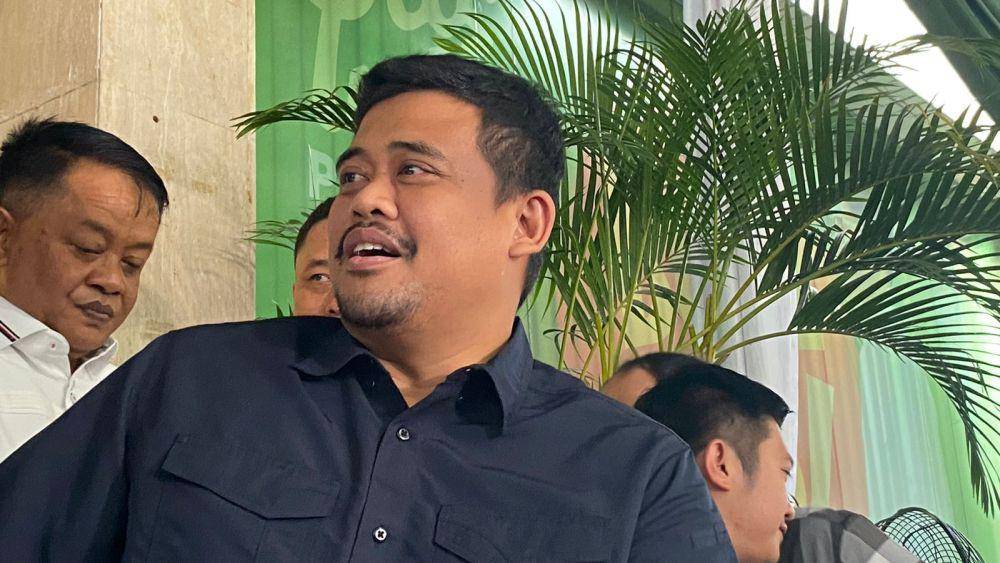 Bakal Calon Gubernur Sumatra Utara Bobby Nasution usai menjalani fit and proper test di PKB. (IDN Times/Amir Faisol).