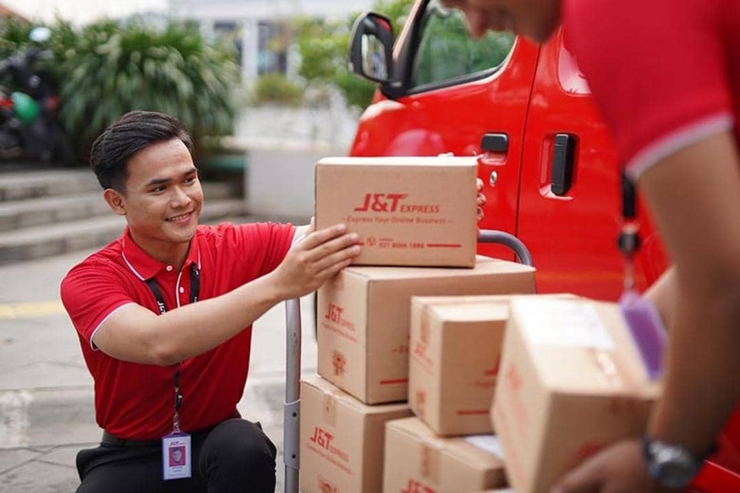 Ilustrasi pengiriman paket J&T Express/Dok. J&T Express