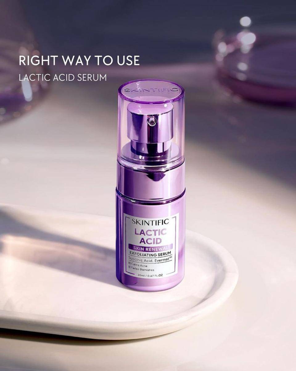 Skintific Lactic Acid Skin Renewal. (instagram.com/skintificid)
