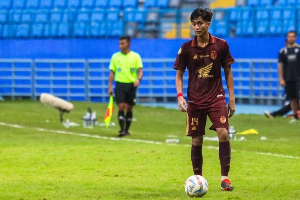 Penampilan Sulthan Zaky bersama PSM Makassar pada musim 202/24. (Instagram.com/psm_makassar)