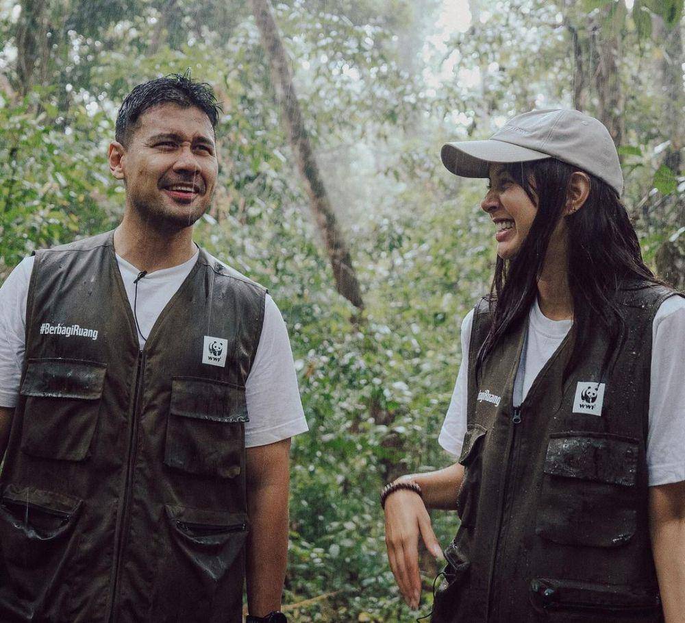 potret Aurelie dan Chicco Jerikho ikut kegiatan WWF di Jambi (instagram.com/aurelie)