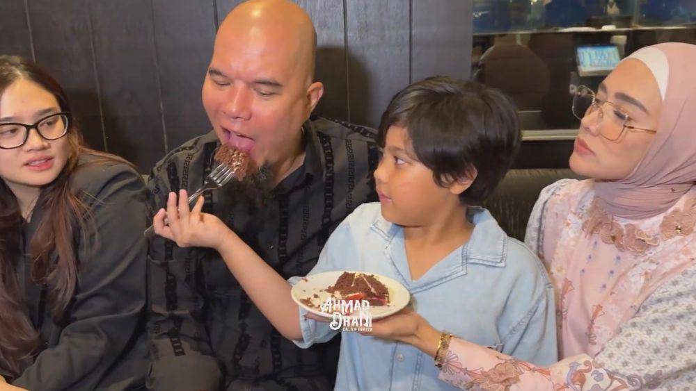 ulang tahun Ali anak Ahmad Dhani (YouTube.com/Ahmad Dhani Dalam Berita)