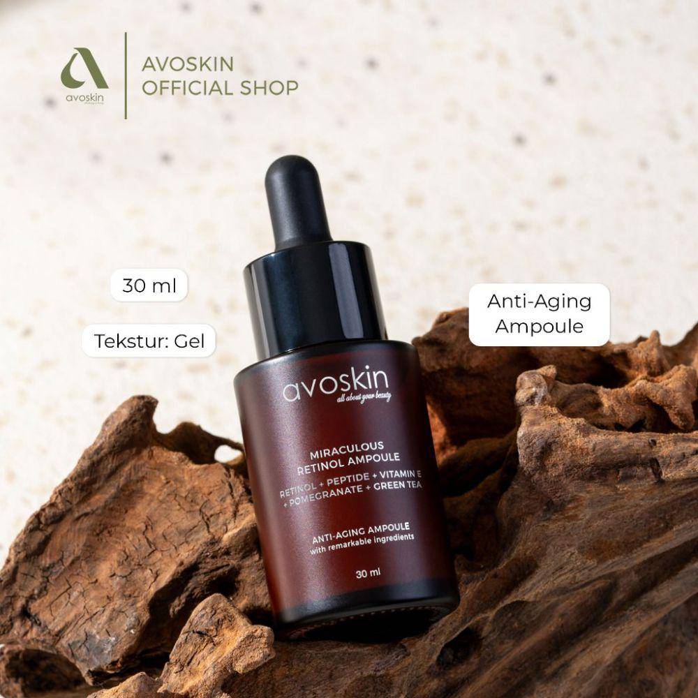 Avoskin Miraculous Retinol Ampoule (shopee.co.id/Avoskin Official Shop)