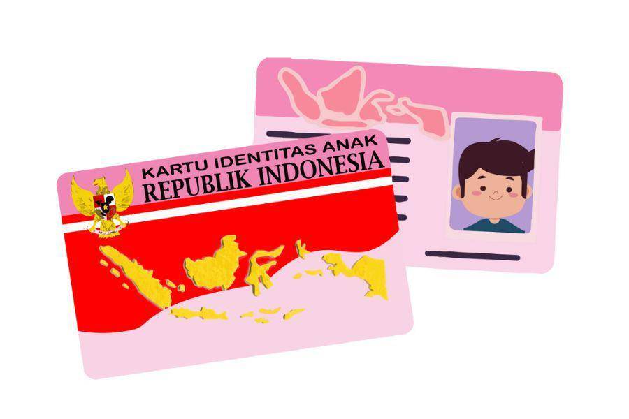 ilustrasi Kartu Identitas Anak KIA (dok. Disdukcapil Surabaya)