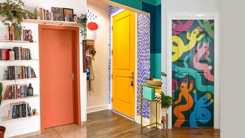 7 Ide Pintu Kamar Estetik, Minimalis Hingga Maksimalis