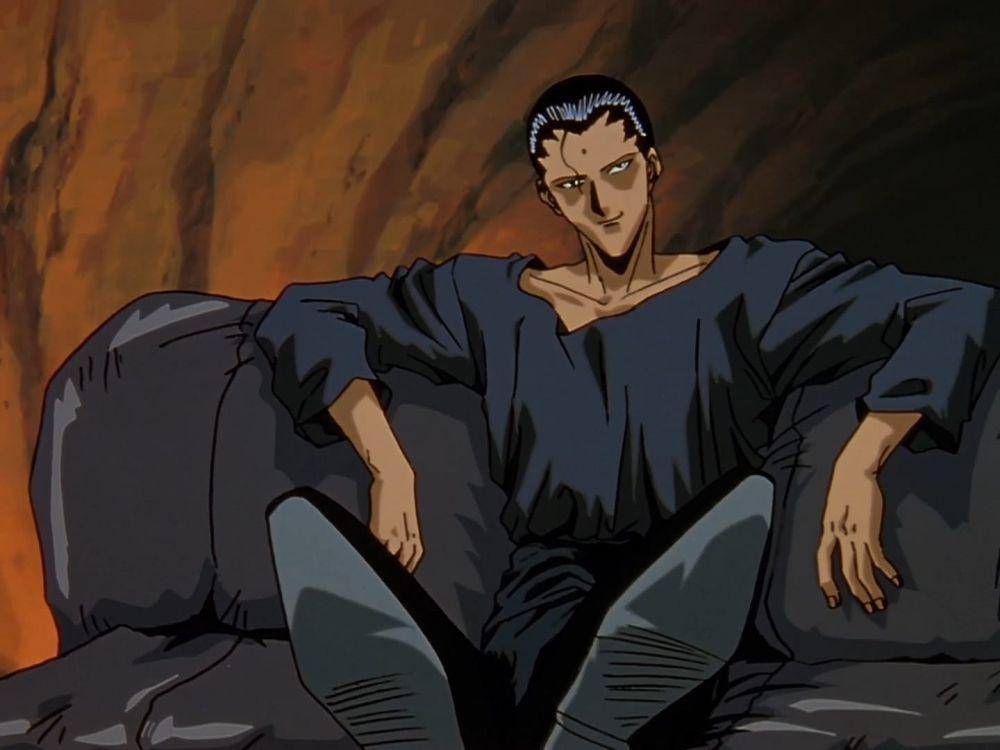 Shinobu Sensui (Yu Yu Hakusho). x.com/Kevinqp7_