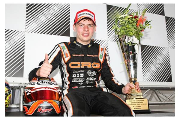 Max Verstappen saat memenangkan KZ European Championship pada 2013 (pslkarting.com)