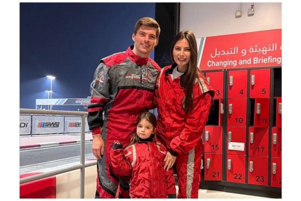 Max Verstappen, Kelly Pique dan Penelope (sportskeeda.com)