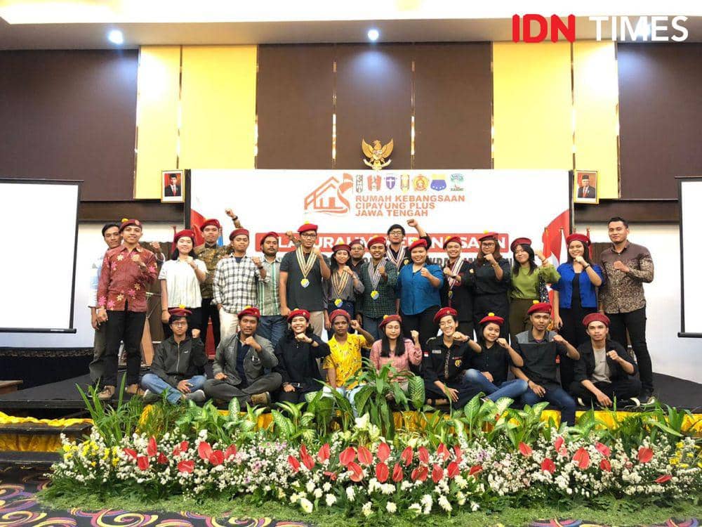 Anggota PMKRI Kota Semarang. (IDN Times/Fariz Fardianto)