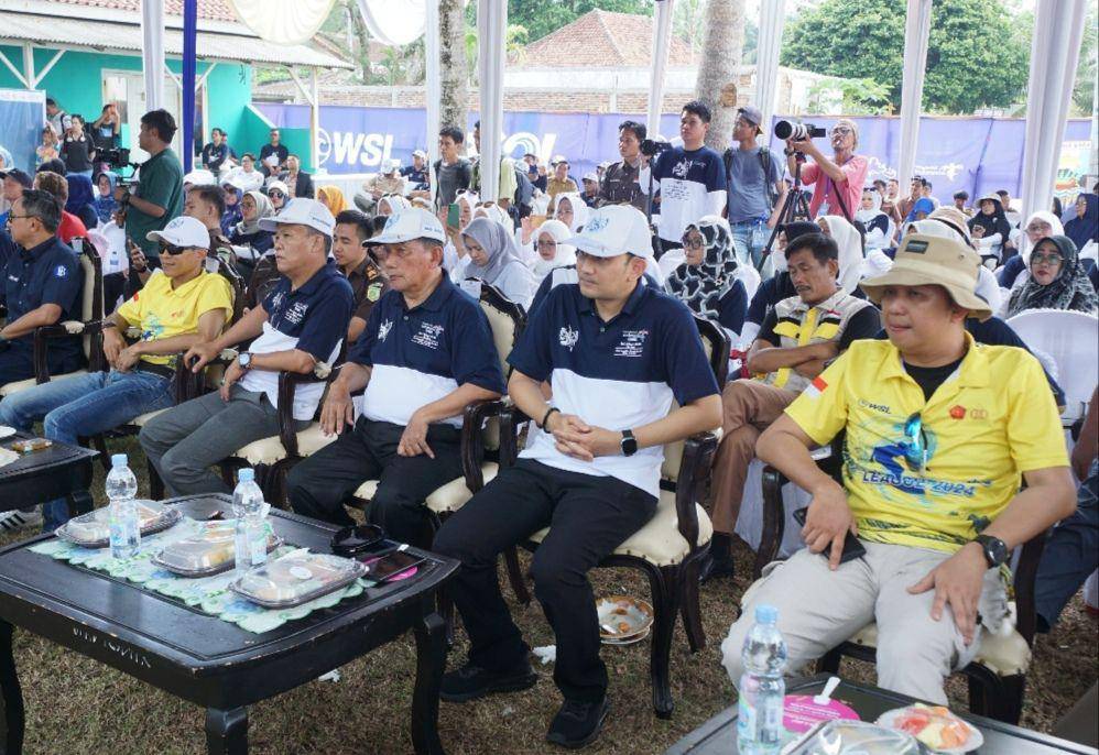 Event WSL Krui Pro 2024 di Kabupaten Pesisir Barat. (Dok. Pemkab Pesibar).