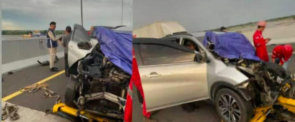 Kepala BNN OKI Dilarikan ke RS karena Kecelakaan di Tol Kayu Agung