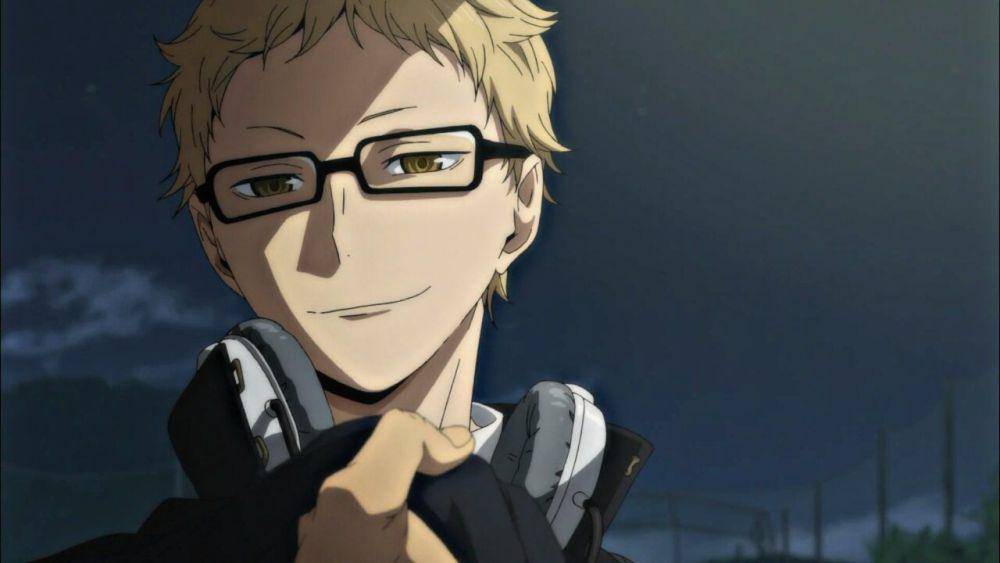 Kei Tsukishima (dok. Production I.G/Haikyuu!!)