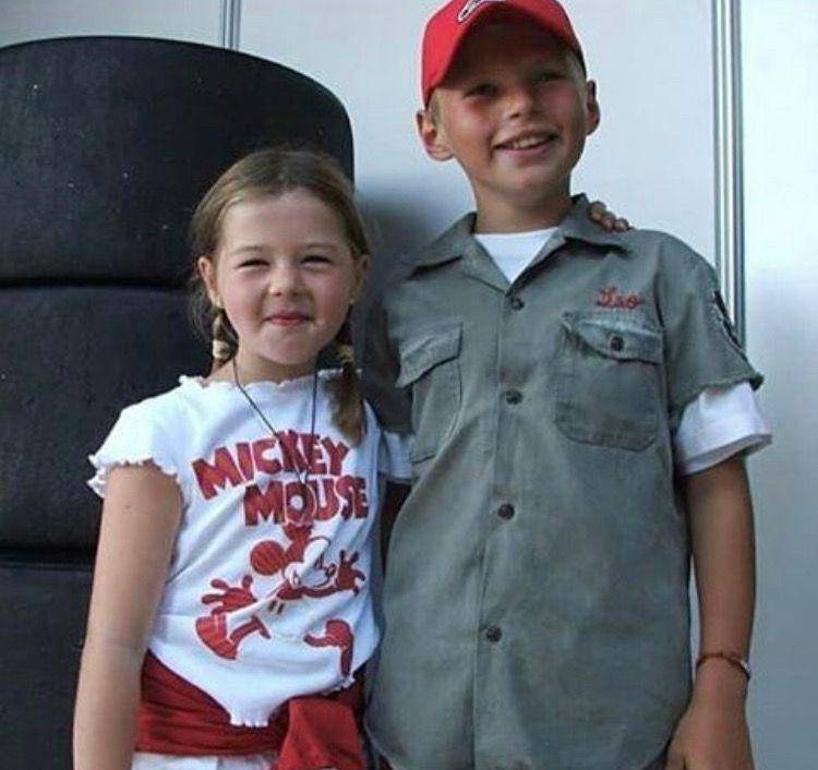 Max Verstappen dan adiknya Victoria Verstappen (twitter.com/comfortmax33)