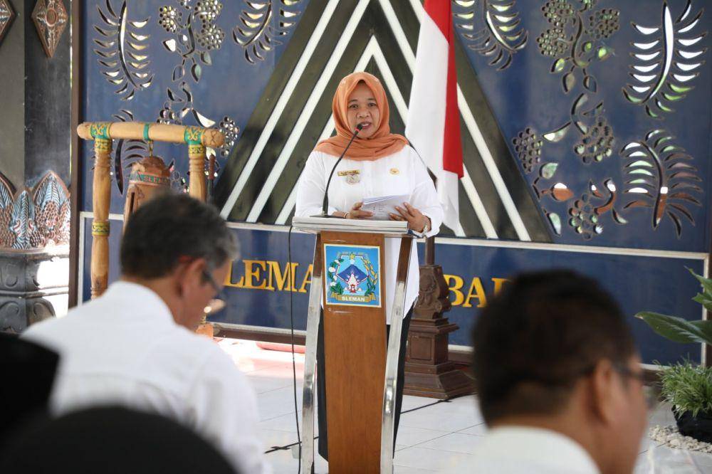 Bupati Sleman, Kustini Sri Purnomo. (Dok. Istimewa)