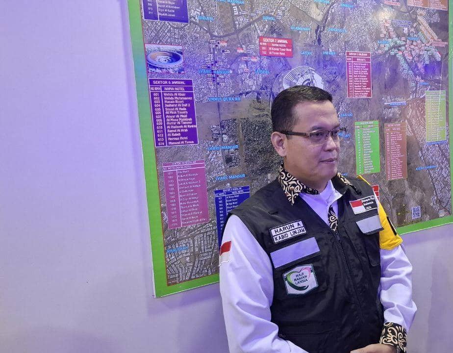 Kepala Satuan Operasi Armuzna, Kolonel Harun Arrasyid. Dokumentasi Media Center Haji