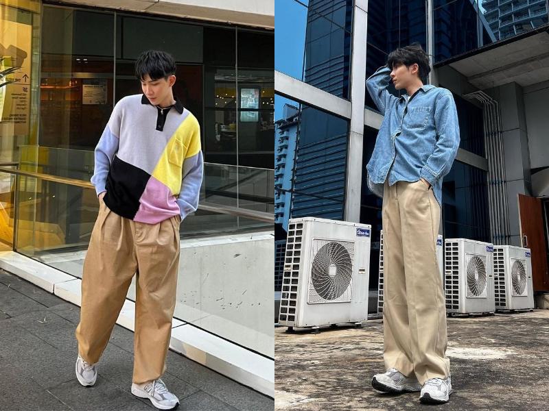 7 Inspirasi OOTD Hangout ala Khaotung Thanawat, Chic nan Modis!
