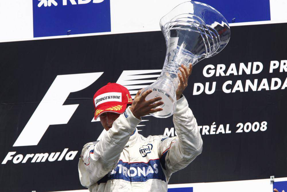 Robert Kubica menjuarai GP Kanada 2008. (x.com/WilliamsRacing)