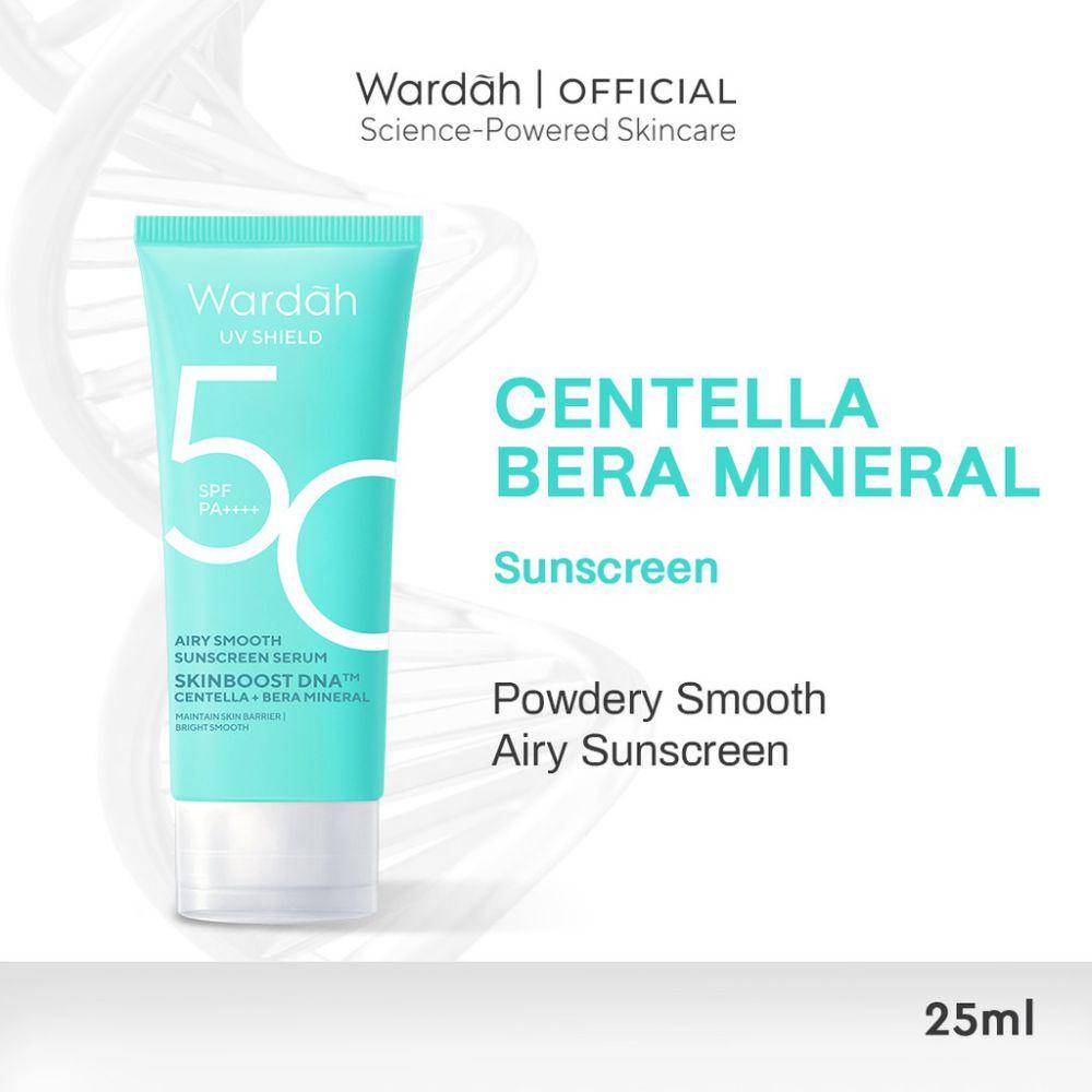 Wardah UV Shield Airy Smooth Sunscreen Serum (shopee.co.id/Wardah Official Shop)