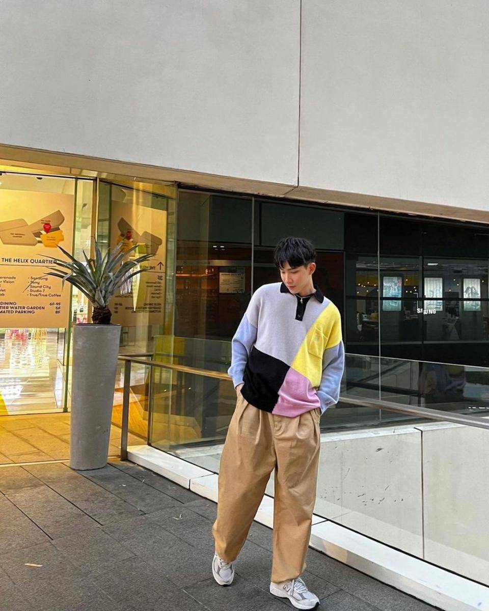 OOTD hangout ala Khaotung Thanawat (instagram.com/khaotungg)