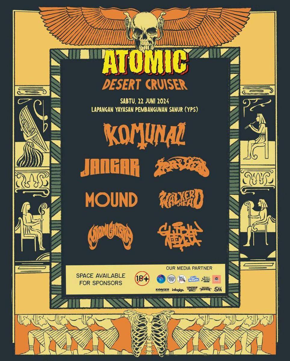 ATOMIC Desert Cruiser (Instagram.com/@atromusic.ceremony)