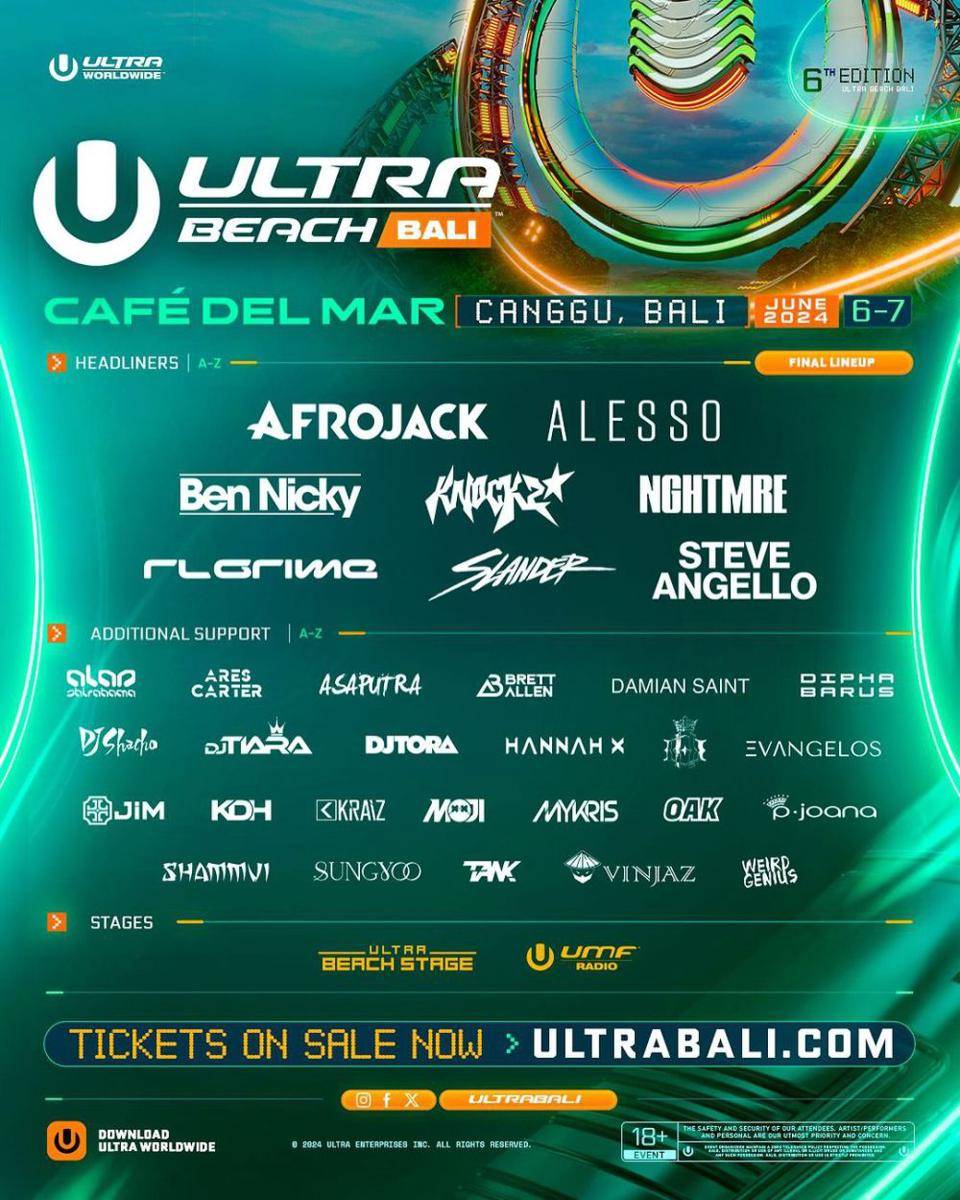Ultra Beach Bali (Instagram.com/@ultrabali)