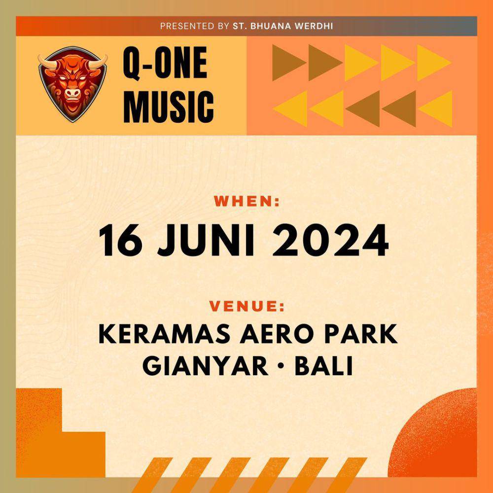 Q-One Music 2024 Bali (Instagram.com/@q_onemusic)