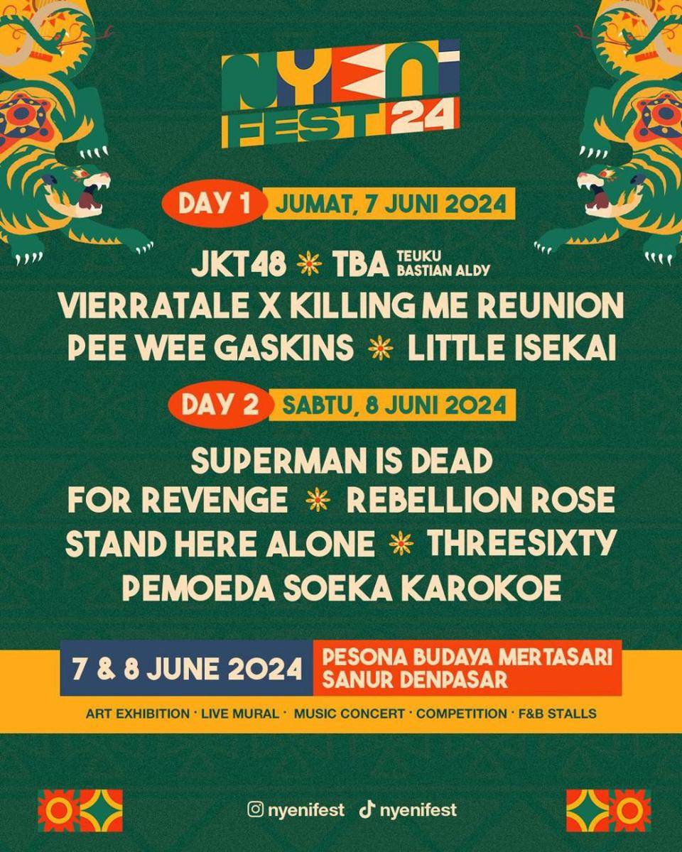Nyeni Fest 2024 (Instagram.com/@threesixty_id & @nyenifest)
