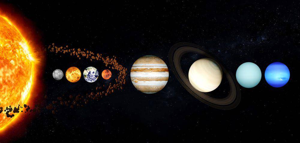 ilustrasi planet pada tata surya (Pixabay.com/BlenderTimer)