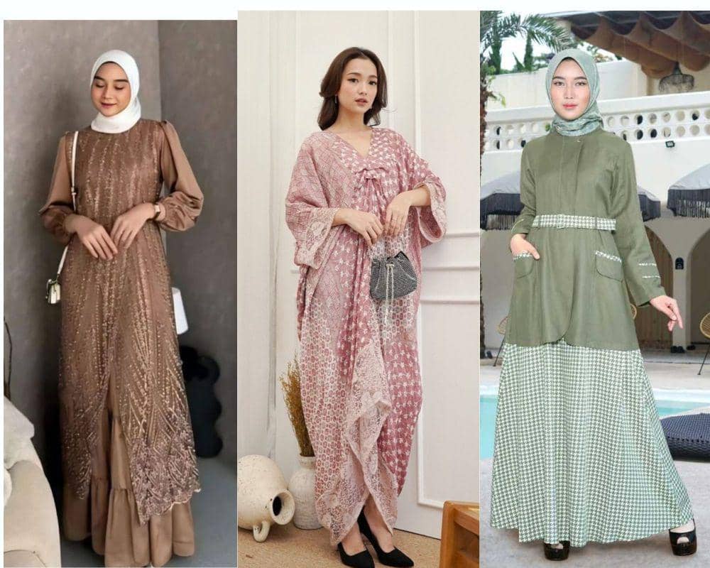 8 Rekomendasi Model Gamis untuk Idul Adha, Modis dan Sopan!