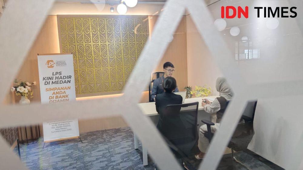 Kantor LPS I Medan (IDN Times/Arifin Al Alamudi)